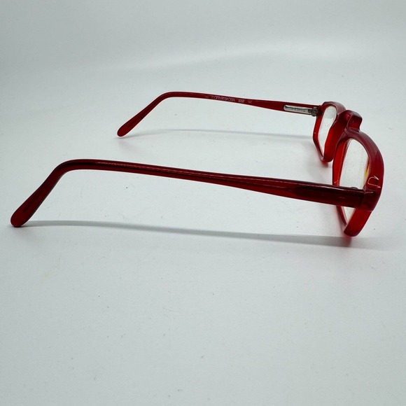 Safilo ELASTA Contempora Eyeglasses Frames 658 Red Womens 50-25-145 H9545 - Picture 4 of 7